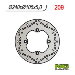 Bremsscheibe NG Brake Disc 240/105/5mm (4 Loch)