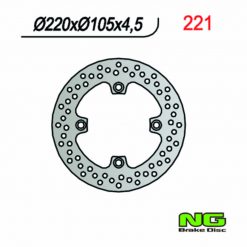 Bremsscheibe NG Brake Disc 220/105/4.5mm (4 Loch)