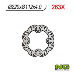 Bremsscheibe NG Brake Disc 220/112/4mm (4 Loch)