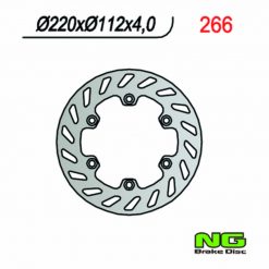 Bremsscheibe NG Brake Disc 220/112/4mm (6 Loch)