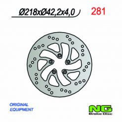 Bremsscheibe NG Brake Disc 218/42/4mm (5 Loch)