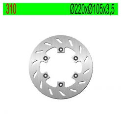 Bremsscheibe NG Brake Disc 220/105/3.5mm (6 Loch)