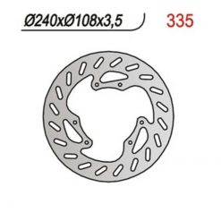 Bremsscheibe NG Brake Disc 240/108/3.5mm (6 Loch)