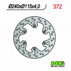 Bremsscheibe NG Brake Disc 240/115/4mm (6 Loch)