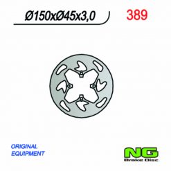 Bremsscheibe NG Brake Disc 150/45/3mm (4 Loch)