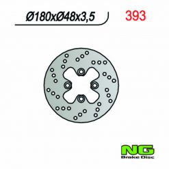 Bremsscheibe NG Brake Disc 180/48/3.5mm (4 Loch)