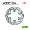 Bremsscheibe NG Brake Disc 245/115/5mm (6 Loch)