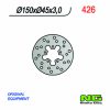 Bremsscheibe NG Brake Disc 150/45/3mm (5 Loch)