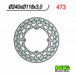 Bremsscheibe NG Brake Disc 240/118/3mm (4 Loch)
