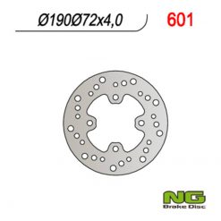 Bremsscheibe NG Brake Disc 190/72/4mm (4 Loch)