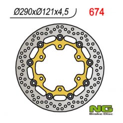 Bremsscheibe NG Brake Disc 290/121/4.5mm (6 Loch)