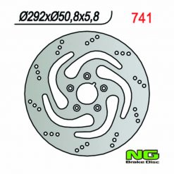 Bremsscheibe NG Brake Disc 292/50/5.8mm (5 Loch)