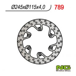Bremsscheibe NG Brake Disc 245/115/4mm (6 Loch)