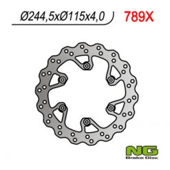 Bremsscheibe NG Brake Disc 245/115/4mm (6 Loch)