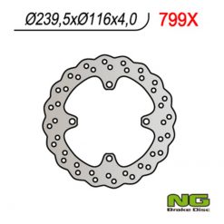 Bremsscheibe NG Brake Disc 240/116/4mm (4 Loch)