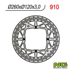 Bremsscheibe NG Brake Disc 260/120/3mm (4 Loch)