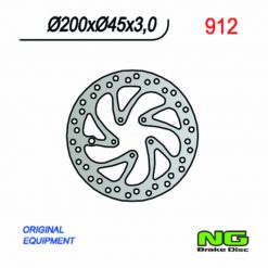 Bremsscheibe NG Brake Disc 200/45/3mm (5 Loch)