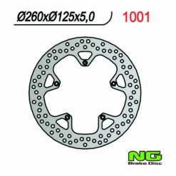 Bremsscheibe NG Brake Disc 260/125/5mm (5 Loch)