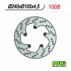 Bremsscheibe NG Brake Disc 240/105/4.5mm (5 Loch)