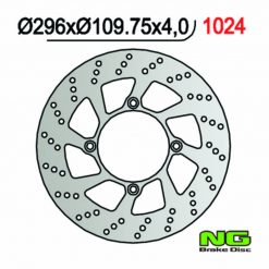 Bremsscheibe NG Brake Disc 296/112/4mm (4 Loch)