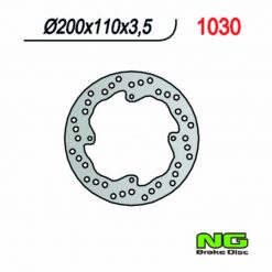 Bremsscheibe NG Brake Disc 200/110/3.5mm (4 Loch)