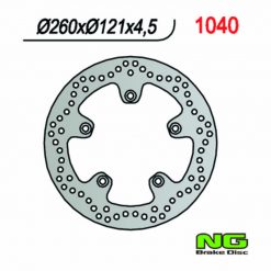 Bremsscheibe NG Brake Disc 260/121/4.5mm (5 Loch)