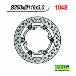 Bremsscheibe NG Brake Disc 250/118/3mm (4 Loch)