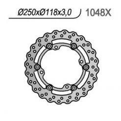 Bremsscheibe NG Brake Disc 50/118/3mm (4 Loch)