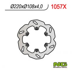 Bremsscheibe NG Brake Disc 220/108/4mm (6 Loch)