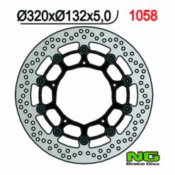 Bremsscheibe NG Brake Disc 320/132/5mm (5 Loch)