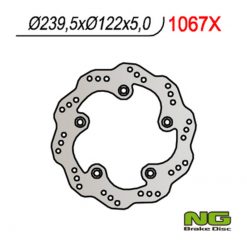 Bremsscheibe NG Brake Disc 240/124/5mm (5 Loch)