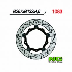 Bremsscheibe NG Brage Disc 267/132/4mm (5 Loch)
