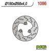 Bremsscheibe NG Brake Disc 190/58/4mm (3 Loch)