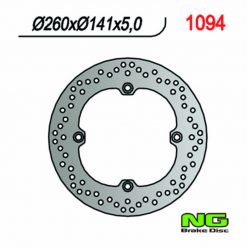 Bremsscheibe NG Brake Disc 260/141/5mm (4 Loch)