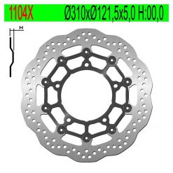 Bremsscheibe NG Brake Disc 310/121.5/5mm (5 Loch)