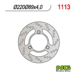 Bremsscheibe NG Brake Disc 220/89/4mm (3 Loch)
