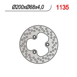 Bremsscheibe NG Brake Disc 200/68/4mm (3 Loch)