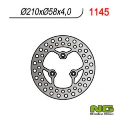Bremsscheibe NG Brake Disc 210/58/4mm (3 Loch)
