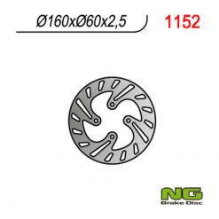 Bremsscheibe NG Brake Disc 160/60/2.5mm (4 Loch)