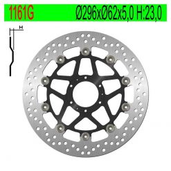 Bremsscheibe NG Brake Disc 296/62/5mm (6 Loch)