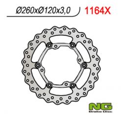 Bremsscheibe NG Brake Disc 260/120/3.5mm (4 Loch)