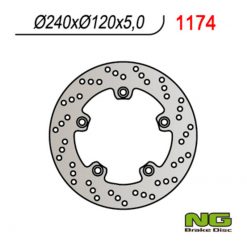 Bremsscheibe NG Brake Disc 240/120/5mm (5 Loch)