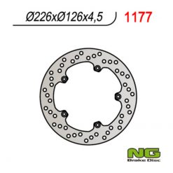 Bremsscheibe NG Brake Disc 226/126/4.5mm (5 Loch)