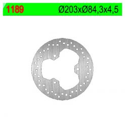 Bremsscheibe NG Brake Disc 203/84/4,5mm (3 Loch)