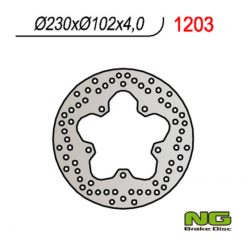 Bremsscheibe NG Brake Disc 230/102/4mm (5 Loch)