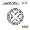 Bremsscheibe NG Brake Disc 220/58.25/3.5mm (4 Loch)