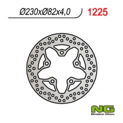 Bremsscheibe NG Brake Disc 230/82/4mm (5 Loch)