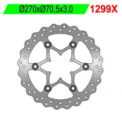 Bremsscheibe NG Brake Disc 270/70.5/3mm (6 Loch)