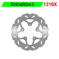 Bremsscheibe NG Brake Disc 240/80/4mm (5 Loch)