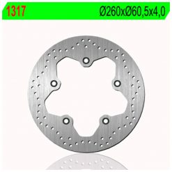 Bremsscheibe NG Brake Disc 260/120/5mm (5 Loch)